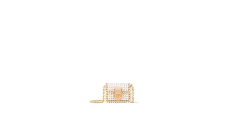 Micro Dauphine Pearls Bag S00 